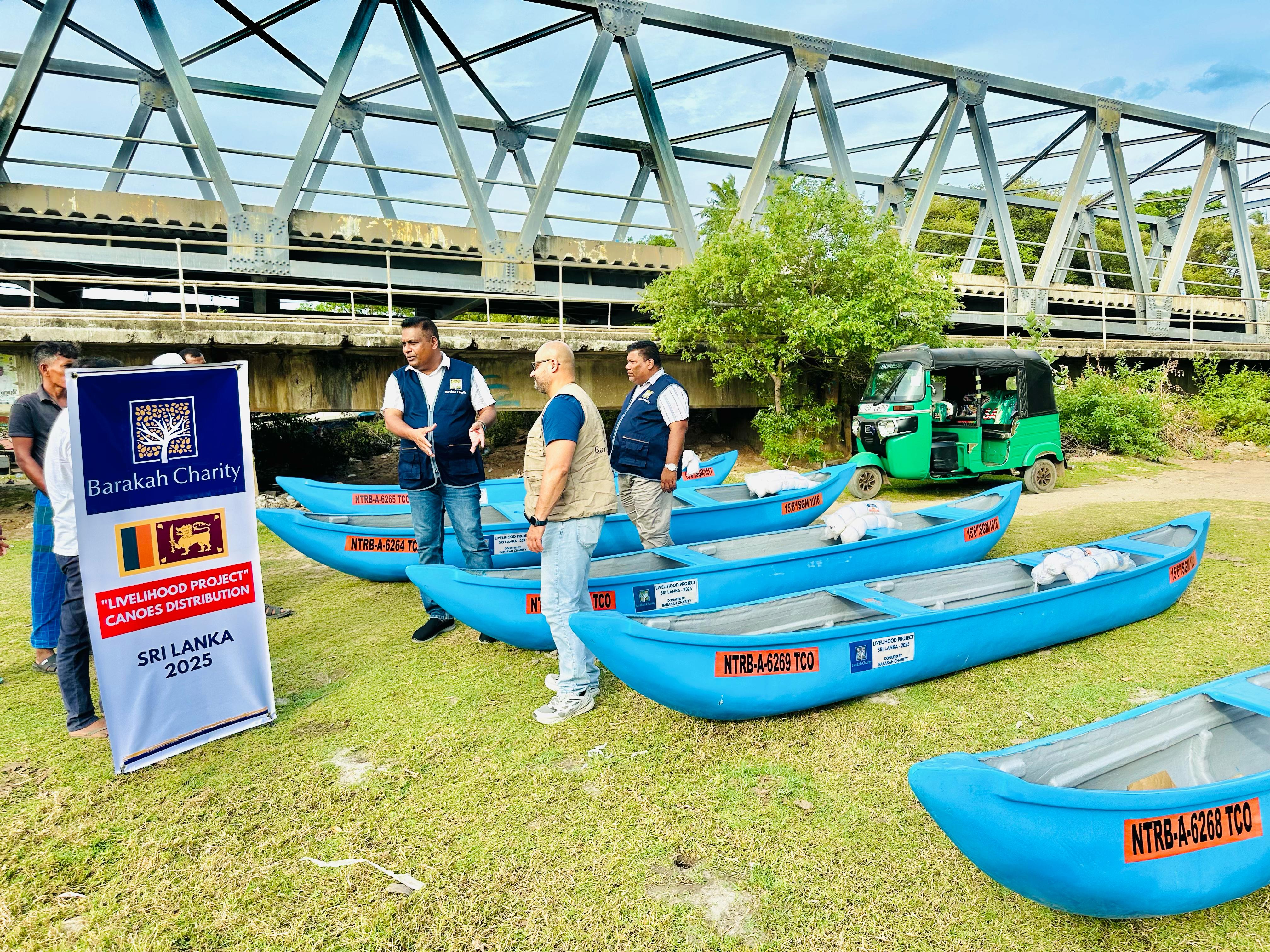 Fisherman Canoes (Boats) & Gear Distribution