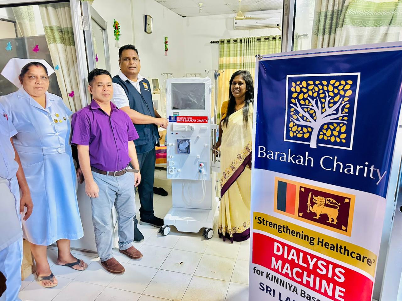 Dialysis Machine Handover at Kinniya Base Hospital