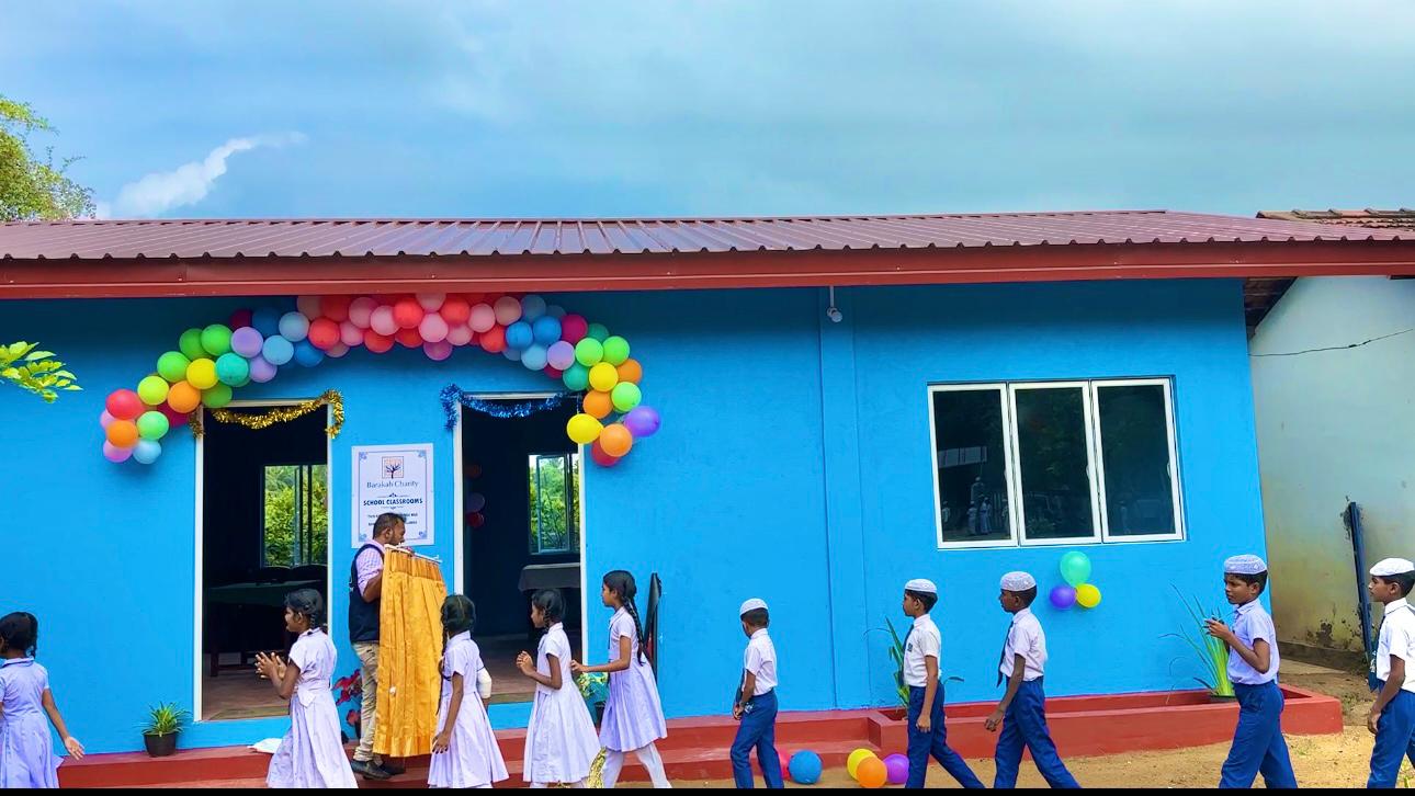 An-Noor Vidyalayam Classroom Wall Construction